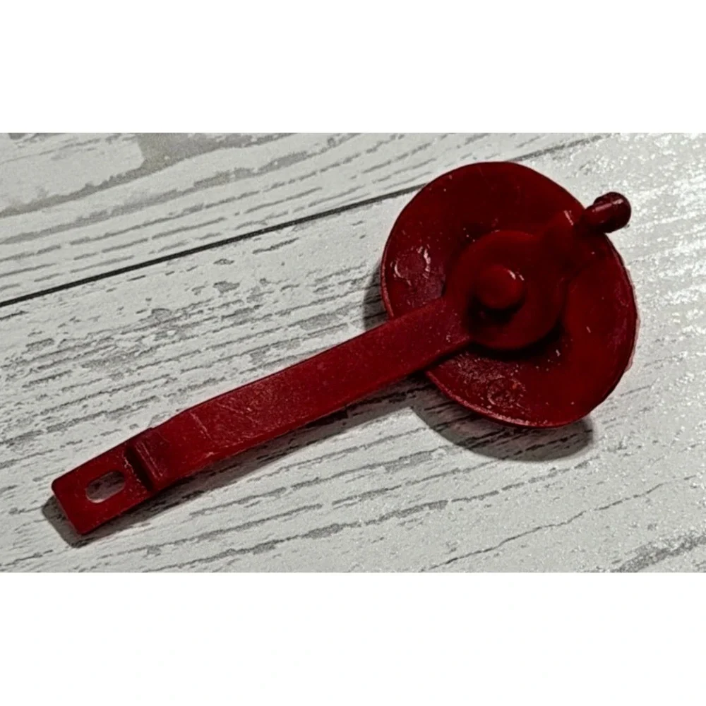 Vtg MOTU He-Man‎ Beast Man SPIKED ARM BAND armor red original weapon accessory